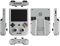 Joytopiaminds RG406V - Consola de juegos de mano retro, dispositivo portátil de 4.5 pulgadas con almacenamiento de 8 + 128 GB y bolsa protectora de almacenamiento (gris/sin juegos)