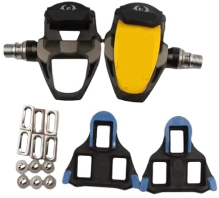 EYJOUTXGG Dura-Ace R9100 PD-R9100 PD-R9100 E1 Ultraleichtes Pedal mit 4 mm Achse SPD SL Rennradpedal aus Carbon (PD-R9100 E1)