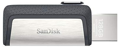 SanDisk Ultra Dual USB 256 GB Lecteur USB Flash 256 Go USB Type-A/Micro-USB 3.2 Gen 1 (3.1 Gen 1) Noir
