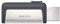 SanDisk Ultra Dual USB 256 GB Lecteur USB Flash 256 Go USB Type-A/Micro-USB 3.2 Gen 1 (3.1 Gen 1) Noir