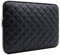 RAINYEAR 13-13,3 Pollici Custodia Protettiva per Laptop PC Sleeve Antiurto Impermeabile Caso Synthetic PU Leather Borsa Con Motivo a Diamante,Compatibile 13,3 MacBook Air Pro Chromebook Notebook,Nero