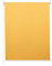 Rollo HWC-D52, Fensterrollo Seitenzugrollo Jalousie, 80x230cm Sonnenschutz Verdunkelung Blickdicht - gelb