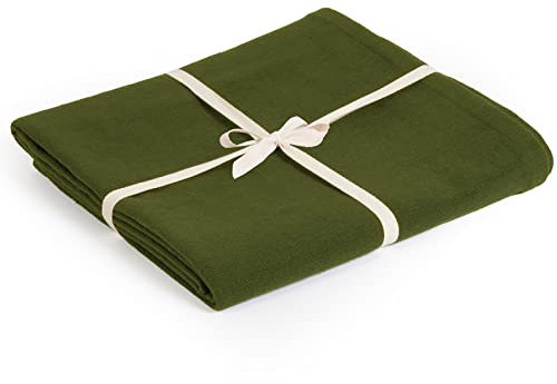 Yoga Studio Bio-Baumwolle Yogadecke (Green)