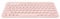 Logitech K380 Multi-Device Bluetooth Keyboard, QWERTZ German Layout - Pink