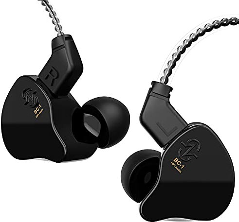 Yinyoo CCZ Melody Wired earphones with Microphone Deep Bass Gaming Earbuds with Cable IEM HiFi 10mm Dual-magnet Dynamic Driver+ 1BA compatible with Smartphones/PC/Game console