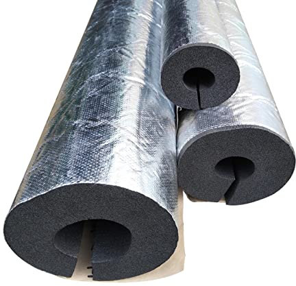 Frostschutzisolierrohr Für Den Außenbereich, Rohrisolierung, Selbstklebendes Schaumisolierrohr, Wasserdichte Rohrisolierung, 950 Mm Länge / 30 Mm Wandstärke ( Size : 133mm )