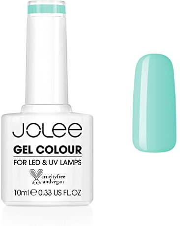 JoLee Nail Gel Polish 10ml [Ocean ] UV/LED Soak-Off Nail Art Manicure Pedicure for Professional, Salon & Home Use [Blue Range] - Long Lasting & Easy to Apply - Vegan & Cruelty Free