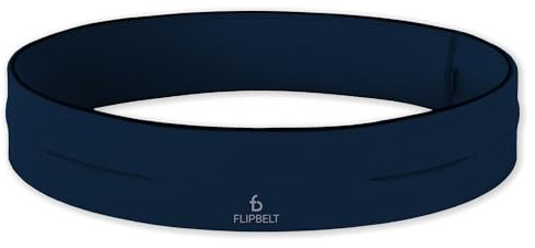 FlipBelt Classic Running Belt, Running Fanny Pack for Women and Men, USA Company
