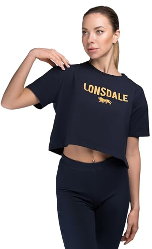 Lonsdale Frauen T-Shirt Cropped Oversize Moira