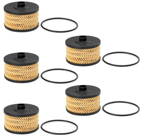 Viviance Ölfilter kompatibel mit Dacia Dokker Logan Duster kompatibel mit Nissan Qashqai Juke kompatibel mit Renault Captur Megane kompatibel mit Smart - 5 STÜCKE