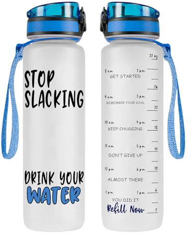 GEPOSTORE Water Bottle Durable Leak Proof Design for Everyday Use