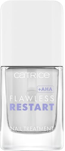 Catrice Flawless Restart Nail Treatment, balsamo per unghie, trasparente, levigante, risultato espresso, risultato immediato, vegano, senza particelle di microplastica, senza alcool, senza profumo,