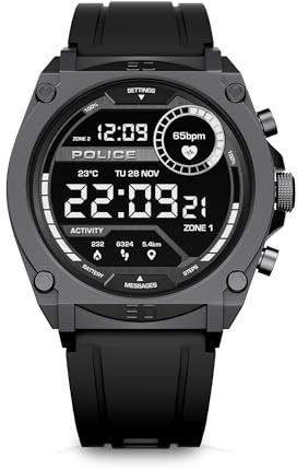 Police Herren Smartwatch My.Avatar Schwarz PEIUN0000102