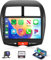 Kabellos Carplay Autoradio für Mitsubishi ASX 2010-2016/Peugeot 4008 2012/Citroen C4 2007-2013, 10.1 Zoll Touch-Screen Radio 2+64G Android Auto, Bluetooth/Mirror Link/GPS/WiFi/FM+Rückfahrkamera
