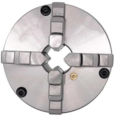 FUYUMIC Drehfutter, 250 mm, Drehfutter for Metall, K12-250, 4 Backen, selbstzentrierendes Spannfutter, manuelles Drehfutter(K12-250 Front Mount)