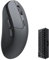 Keychron M3 4000 Hz Kabellose optische Maus Bluetooth 5.1/2.4 GHz/USB, Leichtgewicht 79g, programmierbar, PixArt 3395 Sensor mit bis zu 26K DPI/ 650 IPS für Windows Mac Linux - Schwarz