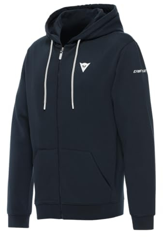 Dainese Men's Speed Demon Full-zip Hoodie Cotton Sweatshirt with Hood and Zipper