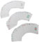 Alasum 1 Satz wasserdichte Spielkarten Poker Chinesische Mahjong-Spielkarte Reise-Mahjong-Karte Mini-Kartenspiel Washi-Tape schwarz Spielkarten Set Mini Spielkarten Mah-Jongg-Spielkarten