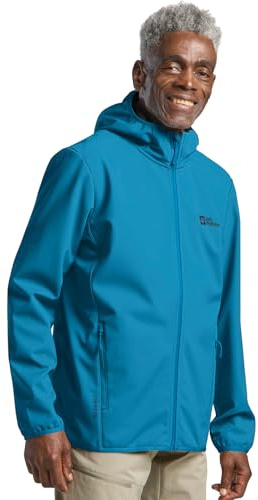 Jack Wolfskin Herren Bornberg Hoody M, Aurora Blue, 4XL EU