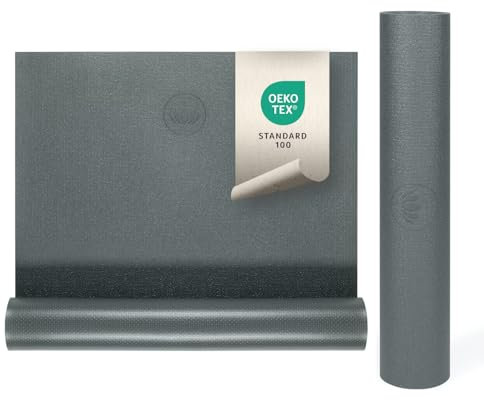LOTUSCRAFTS® Yogamatte rutschfest, universell nutzbar als Trainingsmatte, Sportmatte, Gymnastikmatte, Fitnessmatte, Pilates Matte, Matte Sport, Yoga Matte MUDRA PRO (Balsam Green)