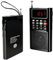 BliMySwe Digitalradio Klein, Mini FM Radio mit Autoscan, Integrierter Akku & MP3-Wiedergabe via USB/TF, Kompakter Musikplayer für Camping, Spaziergänge & Reisen (Schwarz)