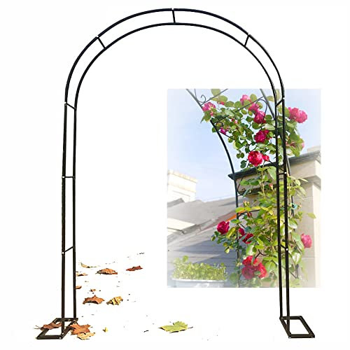 Blumenständer，Pflanzenständer，Metall-Hochzeitsbogen für den Garten als Dekoration für Zeremonien im Innen- und Außenbereich, Kletterpflanzen-Laubengang mit Ballonbogen-Se