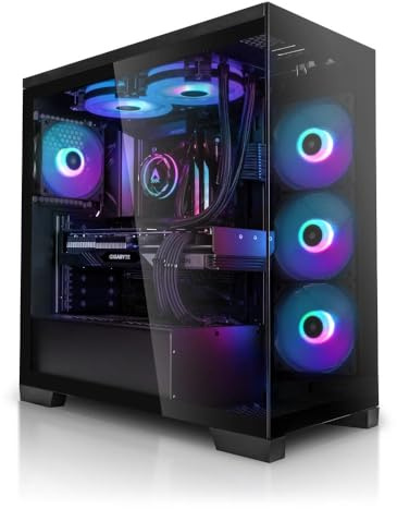 AURUMPC Gamer Fixe Intel Core i9-12900KF • GeForce RTX5070Ti 16Go • 64Go DDR4 • 2000Go M.2 SSD • Windows 11 • WiFi • Refroidissement par Eau • Unité Centrale Ordinateur de Bureau