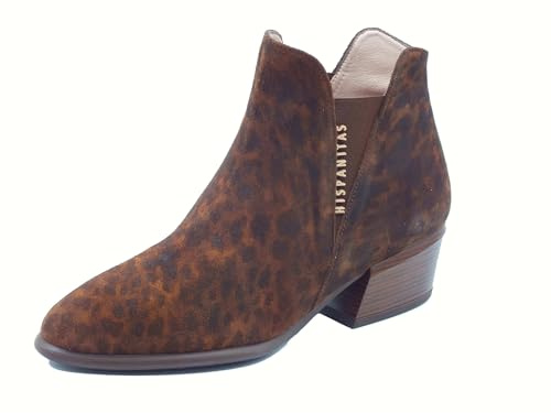 Hispanitas Verona West Leopard print Womens Chelsea Boots PHI254383-C01