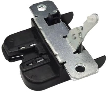 Wodsty Cerradura de maletero 1J6827505C para Volkswagen Golf 4, Bora y Caddy 2K, para construcción duradera de Ic y metal, instalación sencilla para vehículos mejorados