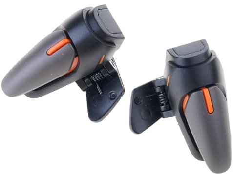 Piceioep Gamepad Joysticks Controller mit 4/6-Finger Ziel und Flammentasten für Mobiltelefone, Spiele, Gaming Zubehör, Game Controller