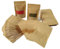 100pcs 9 * 14cm Pochette Sac Sachets Zip en Papier Kraft à Fenêtre Mini Paquet Biodégradable Enveloppe pour Semences Bonbons Graines Cadeau Bijoux (9 * 14cm 100pcs marron)