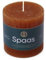 Spaas Rustikale Stumpenkerze 70/70 mm 25St. - bordeaux