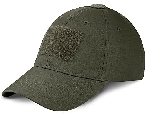 M-Tac Operator Hat - Taktische Baseballkappe - Armee Militär Stil Patch Hut für Damen und Herren, Army Olive, MEDIUM