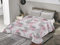 Banzaii Trapuntino Mezza Stagione, Copriletto Primaverile Estivo, Trapuntato Imbottito Singolo 170x260 cm Gloria Rosa Made in Italy