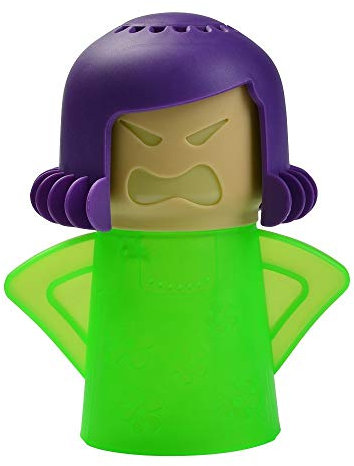 Angry Mama Nettoyeur Vapeur de Four à Micro-Ondes - Désinfecte Avec du Vinaigre et de l'Eau pour Cuisines