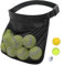 Tennisball-Band-Halter, verstellbarer Netzstoff, Gurkenball, Hüftballtasche, Tragetasche, Reisetasche, Tennisball-Gürteltasche