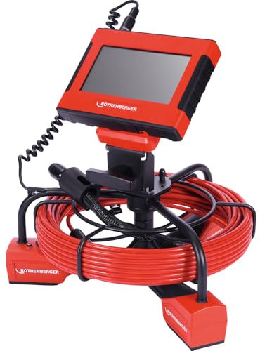 ROTHENBERGER ROCAM MINI HD und Modul 25/22 HD - EU AMP | 1000004127 | Rohrinspektionsset, Rohrmonitor, Inspektion