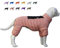 Hundemantel, warme Hundejacke, 4 Beine bedeckt, wasserdicht, Winddicht, reflektierende, warme Hundeweste, Hundeschneejacke für kleine, mittlere und große Hunde.Lotus pink 3XL