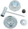 SENRISE Kit adattatore lama rondella di spinta Rider Plate Collar Nut T Wrench Lawn tosaerba kit di manutenzione compatibile con Stihl FS120 FS130 200 250