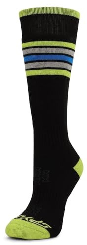 Spyder Boys Youth Sweep Ski Socks, Black, M