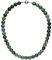 Jobo Damen-Halskette mit Moosachat 45 cm