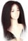QQ@QQ Perücken Gerade Echthaar Langes Hair Long Kinky Straight Lace Front Wigs Pre Plucked 13 * 5 with Curly Bob Wigs for Black Women Glueless Natural Black Hair 150% Density 22inch