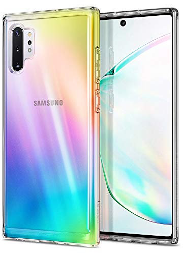 Spigen Ultra Hybrid Hülle Kompatibel mit Samsung Galaxy Note 10 Plus -Crystal Clear