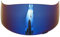 No Logo FJY-Visor, Visier für AGV K3 K5 SV Motorrad-Helm Brille abnehmbar Motorrad Helm Objektiv Motocross Full Face Visor Blue and Colorful