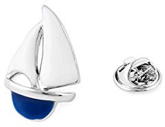 BRERA 67 - broches et pins pour femme en metal en forme de voilier, broche femme vetement, broche homme pins, mini broche bijoux, pince decollete femme