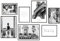 Hyggelig Home Premium Poster Set - 7 harmonische Bilder im Set - Eiffelturm Wand Deko - Set Paris- ohne Rahmen