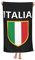 FFLSDR Serviette de Plage Italia Drapeau Italien Italie Grande Serviette de Bain en Microfibre pour Adultes Couverture de Plage absorbante à séchage Rapide 80X130CM