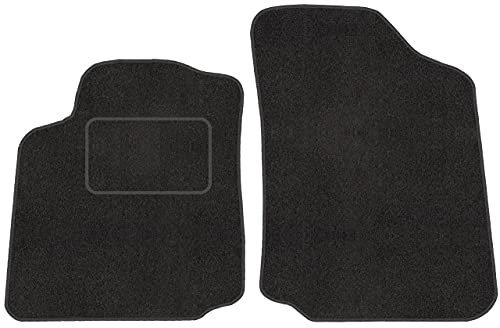 Vorne Velour Fußmatten Satz für Citroen C2-2-teilig - Passgenau