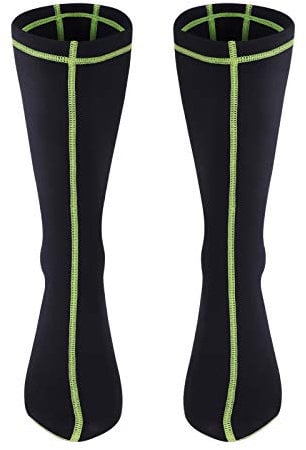 FakeFace Lange Neoprensocken Professionelle Thermo Tauchsocken Strandsocken Beachsocken Damen Herren Wasserdicht Neopren-Socken Schwimmen Socken Tauch Füßlinge für alle Wassersport