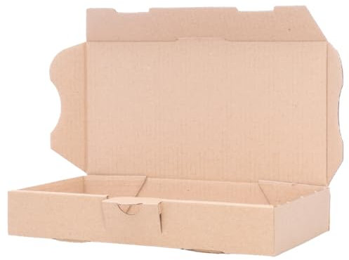 verpacking Maxibriefkartons 225 x 145 x 35 mm Maxibrief MB-XS Braun Versand Post Faltschachtel DIN A5 (Innenmaß 220 x 136 x 33 mm) Versandschachtel Büchersendung (10 Stück)